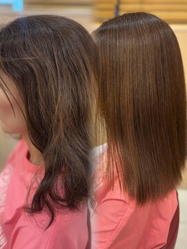 フェイス 伊勢原(FACE。) プレミアム髪質改善／ダメージレス縮毛矯正