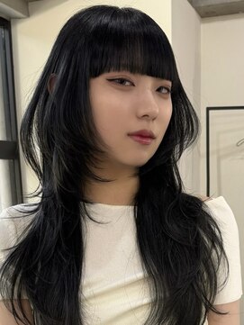 ラキング ギンザ トウキョウ(LAKING GINZA) くびれヘア/アプリコットオレンジ/夏/ハイライトカラー[銀座駅]