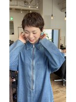 ホヌン 茅ヶ崎(Honnun) 茅ヶ崎ショート/骨格美人見せ◎抜け感×立体感パーマ風