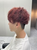 バディ 中野駅前店(BUDDY)&nbsp;ブリーチなしワインレッド【中野美容室/新中野】