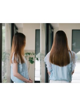 ツヤ髪平均50日持続♪☆彡濃厚ケラチン＋高濃度水素＝最高傑作ハイブリッドTR♪ブリーチで傷んだ髪にも◎