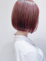セイドット フクオカ(Say.FUKUOKA) 【Say.福岡】内巻きボブ/ラベンダーピンク/切りっぱなし/小顔