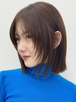 アイトーキョーエス 渋谷(AI TOKYO S) レイヤーボブ/オリーブベージュ/結べるボブ