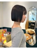 ヘアーブレイス(hair brace) 千葉駅/着物ヘア/大人ガーリー/ダークアッシュ/似合わせカット