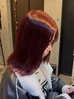 ブルーメ(Blume...)&nbsp;Cherry Red / 暖色カラー / ブリーチなしダブルカラー