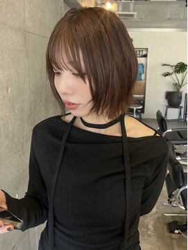 ナループロア ルームー(Nalu pu loa ROOMOO) 韓国ボブ/ボブレイヤーカット