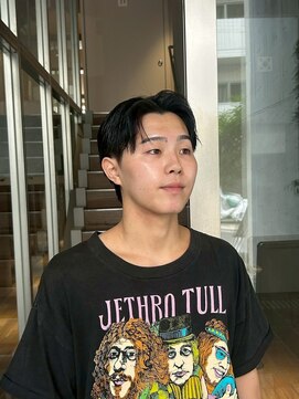 クレア 下北沢(CREA) メンズカットセンターパート