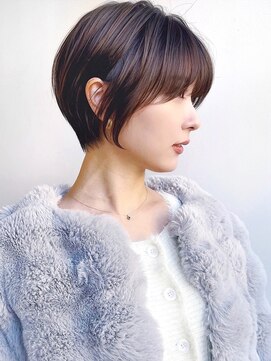 セイドット リー(Say. Ree) say.ショートボブひし形ショートグランマッシュモーヴピンク