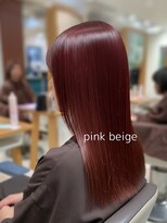 アース 若葉台店(EARTH)&nbsp;若葉台で叶えるピンクベージュ｜ツヤと深みを意識した上品カラー