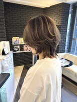 ヘアーアンドカラー ルジャルダン 葛西店(le jardin)&nbsp;ハイライト×ひし形ウルフ