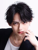 リップス 表参道店(LIPPS) コンマヘアフェザーパーママッシュショートツーブロック