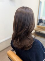 セブンルックス モカ 宇都宮鶴田店(7LOOKS mocha) くすみグレージュカラー