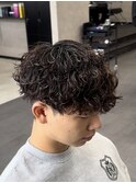 強め波巻きパーマ