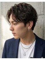リボーン ビューティー リゾート 松戸店(re-born Beauty Resort) ニュアンスパーマニュアンスウルフダウンバングスペインカール
