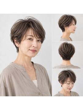 くらげ美容院 武蔵小杉 上品ショート