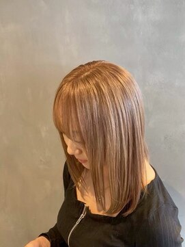ノーヴァ バイ ボナ 前橋店(nova by bona) 歩くたびにサラリ◇明るめシアーカラーの極上ストレート2