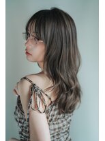 アリー 原宿 表参道(ALLY)&nbsp;ミディアムレイヤー×暗髪グレージュ