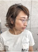 リアルパーマのショートボブスタイル☆