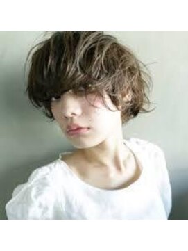 ヘアスペース ローズエス 酒田店(Hair space Rose's) マッシュ/ショートボブ/オリーブベージュ/40代/50代/60代