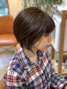 リンクル 自由が丘(lincle) アシメショートボブ【インナーカラー】【自由が丘】