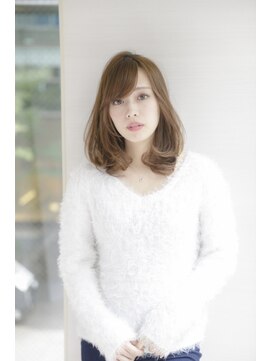 アフロディーテ ギンザ 秋葉原店(APHRODITE GINZA) 切りっぱなしボブ/エアリーロング/美髪/ピンクブラウン/秋葉原