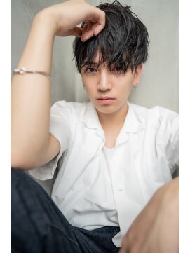 オースティン 門前仲町(AUSTIN) AUSTIN メンズアップバング×束感ショートマッシュ