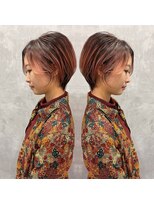 ステラ(stella)&nbsp;ピンクバレイヤージュ×ショート【和田常経】