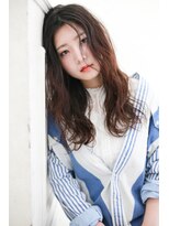 ラフィス ヘアー センス 広島袋町店(La fith hair SEnSE) 【La fith】 ゆるふわくびれセミロング