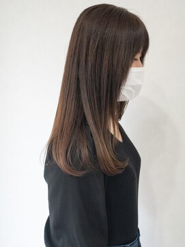 リアン(LIEN) ロング×ワンカールスタイル