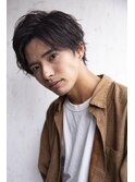 ☆透明感ブリーチなしアッシュニュアンスマッシュ