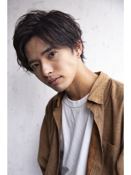 アイヴィ 表参道(IVY) ☆透明感ブリーチなしアッシュニュアンスマッシュ