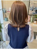 レイヤーボブ レイヤーミディアム