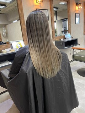 サニー 渋谷(SUNNY) 美髪/バレイヤージュ/外国人風ハイライト/冬ベージュ