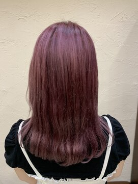 インデックスヘアーユー 錦糸町店(in'dex hair - U) カシスピンク［錦糸町/錦糸町駅/錦糸町北口/ハイトーン］