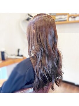 クルールえみ(couleur) ロングピンクベージュ