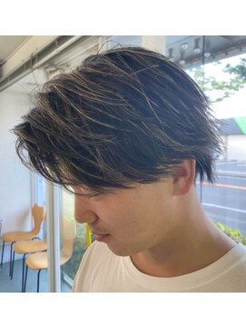 エヌズ(N's) 【サーフハイライト】ブリーチ/ハイライト/メンズカット