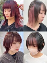 シーン(seen)&nbsp;●前髪小顔顔まわりレイヤー愛されカットくびレイヤー●