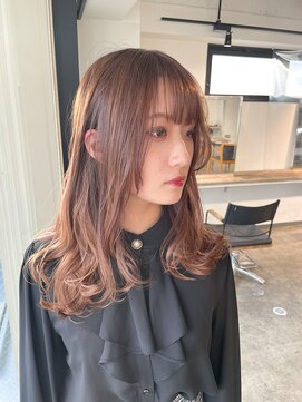 ザ オーダー(THE ORDER) ミルクティーブラウン/ケアブリーチ/顔まわりレイヤー/名古屋