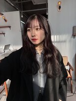 ルッチ 立川(LUCCI)&nbsp;【HIDETO】レッドブラウン タイト×レイヤースタイル