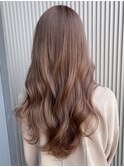 透明感たっぷり♪ミルクティーグレージュ