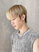 アイティー バイ アルバム 浦和店(IT by ALBUM)&nbsp;短髪グレージュカラーツーブロックオーガニックカラー_ba483741