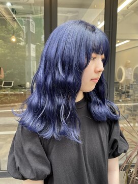 フラム 渋谷(flamme) ネイビーカラー