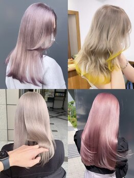 アット(at...)の写真/ハイトーン/インナーカラー/ハイライトなど圧倒的ダメージレスにカラーリング◇