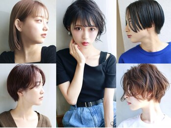 バース(BIRTH)の写真/《美フォルム×小顔×骨格矯正カット×再現性×目ヂカラUP》お客様の9割はショート＆ボブの専門店