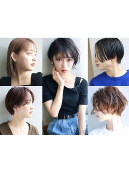 《美フォルム×小顔×骨格矯正カット×再現性×目ヂカラUP》お客様の9割はショート＆ボブの専門店
