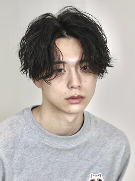 メンズヘアセンス 渋谷(MEN'S HAIR SENSE) 波巻きスパイラルツイストスパイラルセンターパート