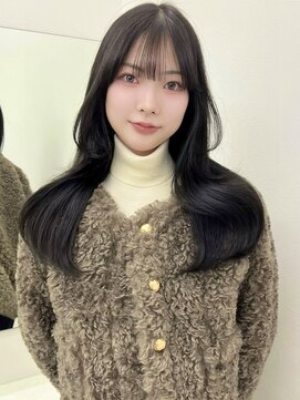 アイトーキョーエス 渋谷(AI TOKYO S) 韓国風くびれ巻き顔まわりレイヤーオリーブグレージュ透明感渋谷