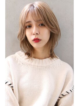 ブラン 広島本通(Blanc) 【Blanc】レイヤーカット_ウルフレイヤー_ブリーチ