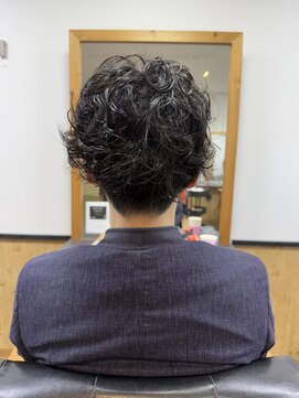 サンシップ(sun ship) ツーブロランダムメンズパーマ