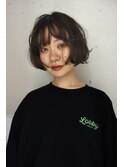 天神 ボブ レイヤーカット ボブパーマ